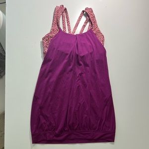 Magenta Lululemon tank top